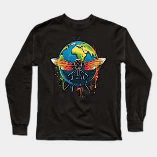 Mosquito Earth Day Long Sleeve T-Shirt